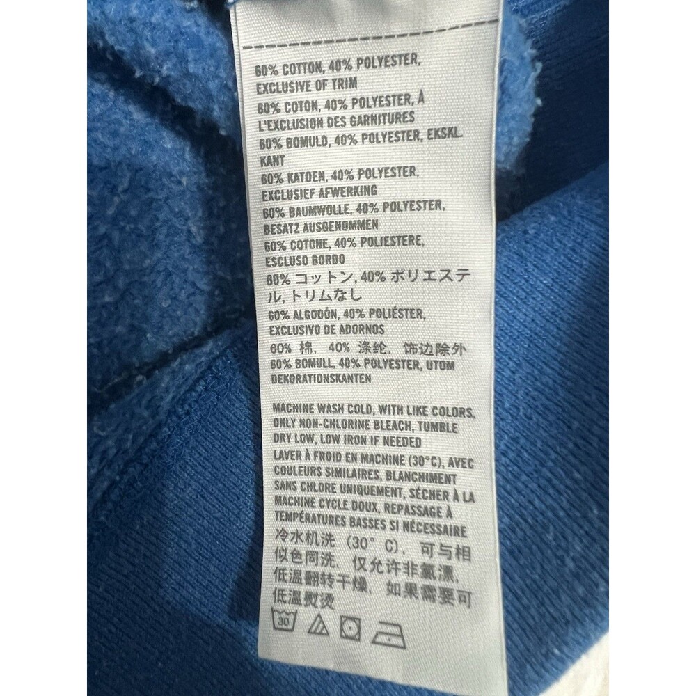 Hollister Icon Seagull Pullover Blue Hoodie Sz Large - Picture 8 of 11